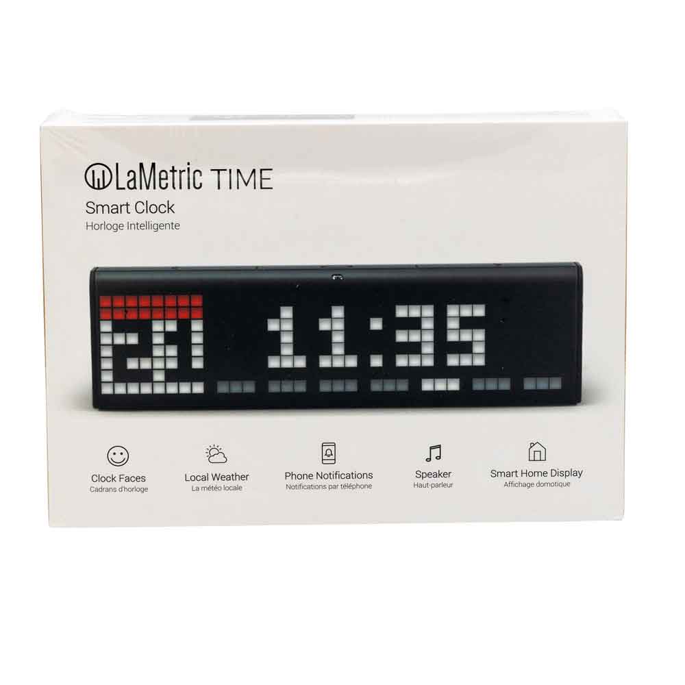 LaMetric Time (37X8) smarte WLAN-Uhr LaMetric Time (37X8) smarte WLAN-Uhr